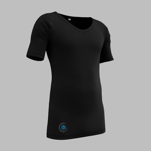 Korsettshirt mit Arm, schwarz (Classic Shirt)