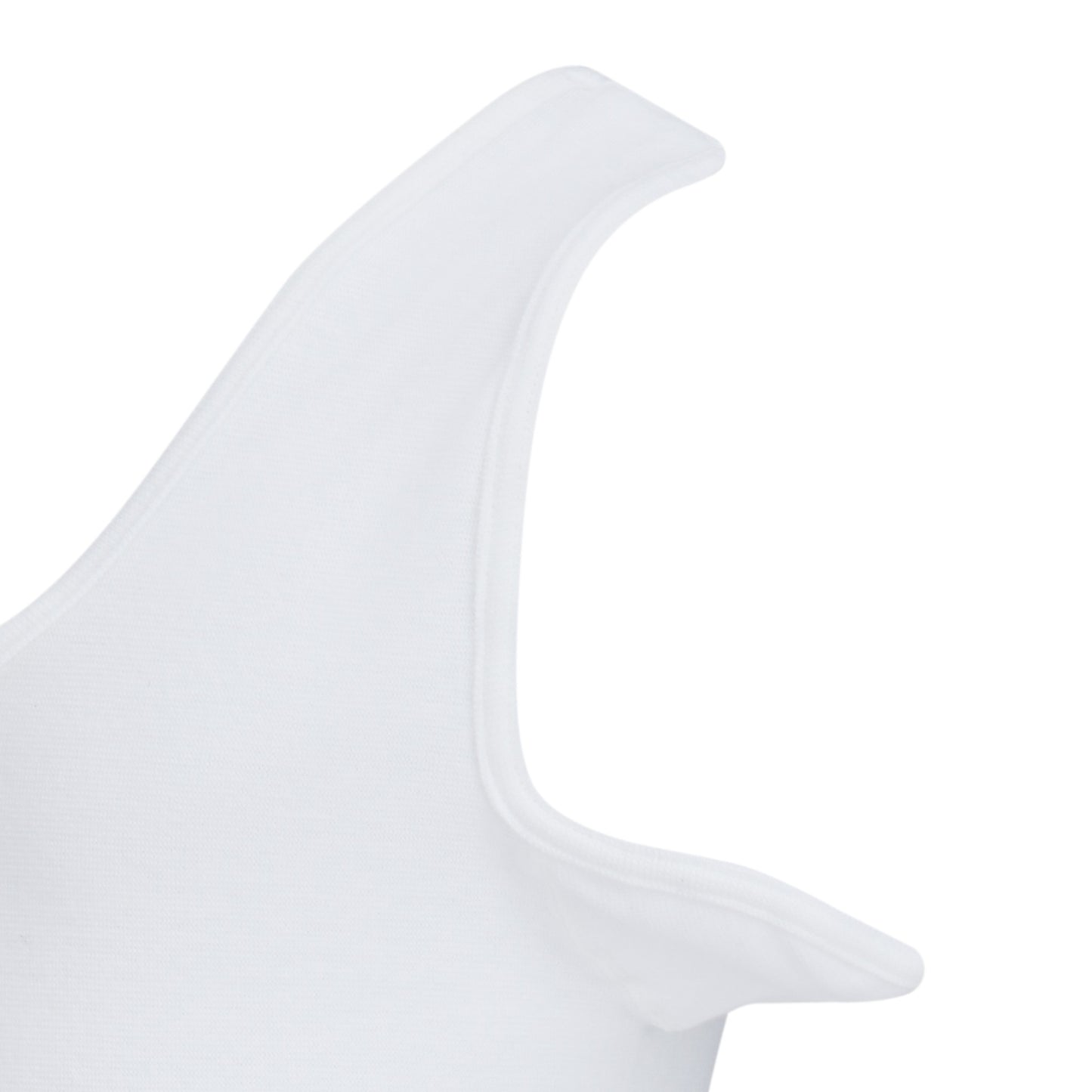 Korsetthemd als Tanktop, weiß, Detail Achsel-Flap